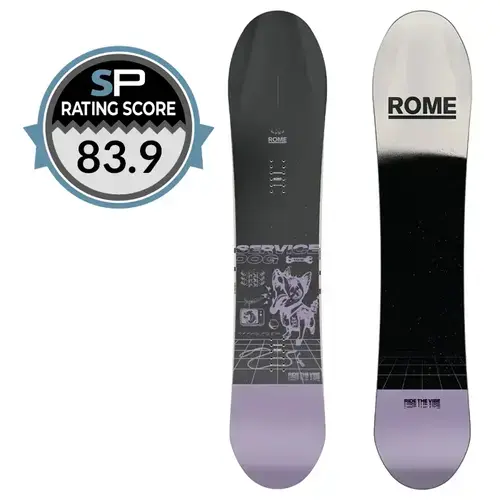 Rome Service Dog Snowboard Review 2025-2026 | Snowboarding Profiles Rome Service Dog Snowboard Review 2025-2026